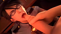 Bayonetta-Police-Outfit-Blowjob-Cum - Best Free 3D Cartoon